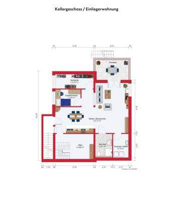 Grundriss Kellergeschoss