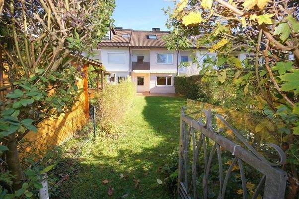 Rückfassade, Garten