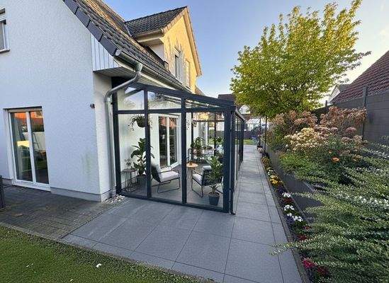 Terrasse - Visualisierung Vorschlag Wintergarten