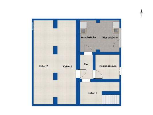 Grundriss Untergeschoss 147a