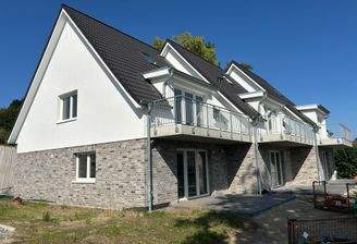 Ansicht des Hauses seitlich