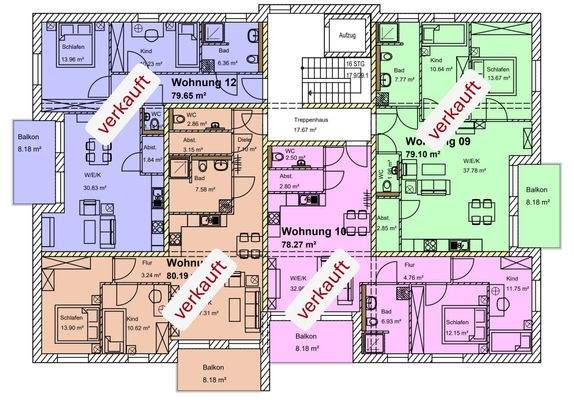 Grundriss 2. Obergeschoss