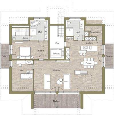 Grundrisse Dachgeschoss