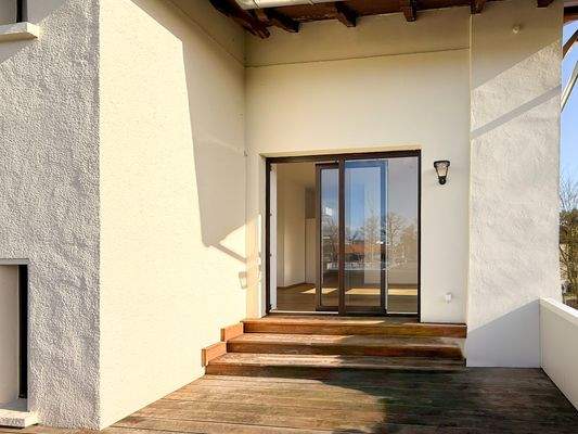 Blick ins Wohnzimmer