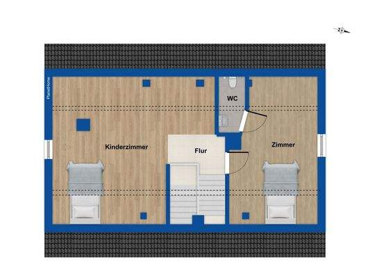 Grundriss Dachgeschoss