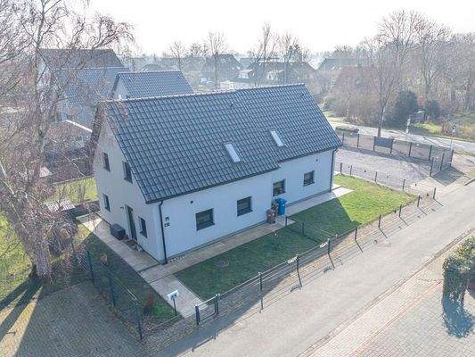 Luftaufnahme Doppelhaus