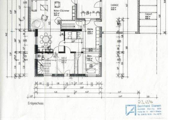 EG Bauzeichnung Ausschnitt