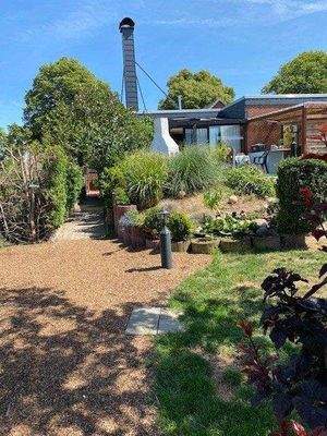 Rückansicht vom Garten