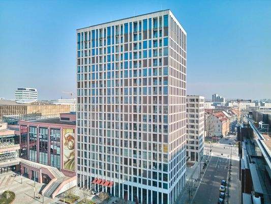 Bezugsfertiges Penthouse in der 19. Etage