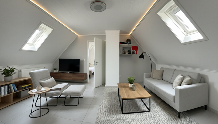 Wohnzimmer (DG) Home Staging