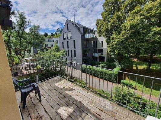 Balkon, Blick nach Süden