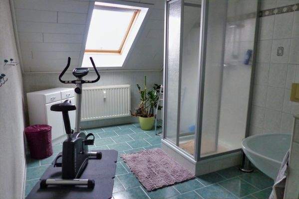 Badezimmer Dachgeschoss