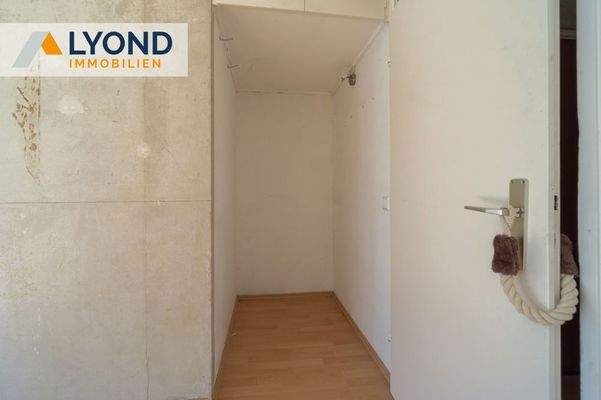 2. Wohnung Abstellkammer in Zimmer 1