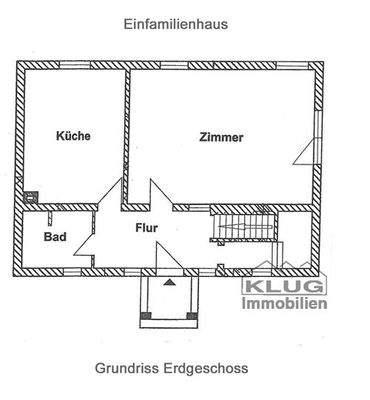 Grundriss EFH Erdgeschoss
