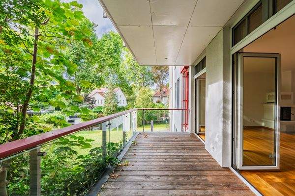 Großzügiger Balkon