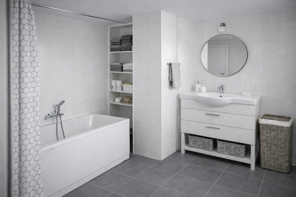 Tageslichtbadezimmer