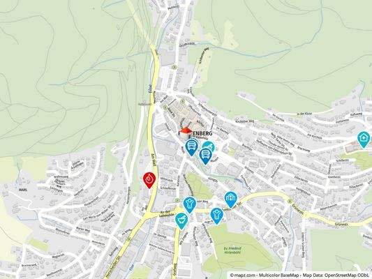 Geolyzer Kartenausschnitt