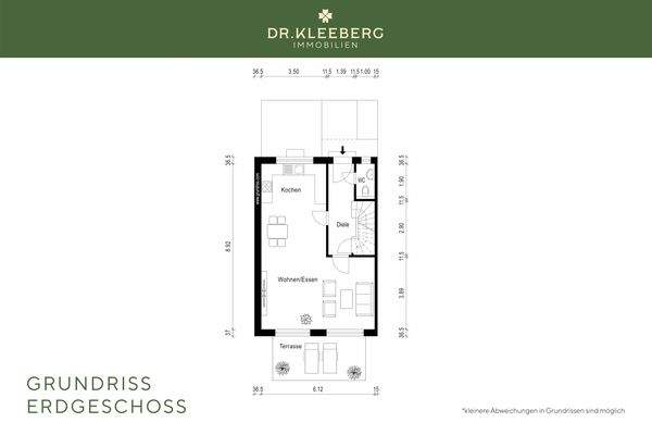 Grundriss Erdgeschoss