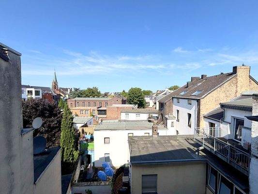 Aussicht nach hinten