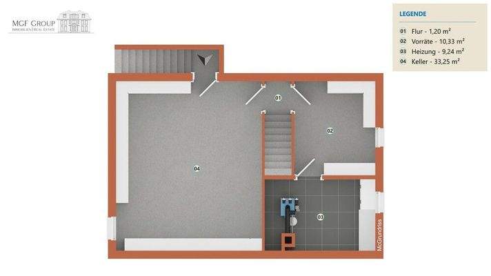 Grundriss Kellergeschoss