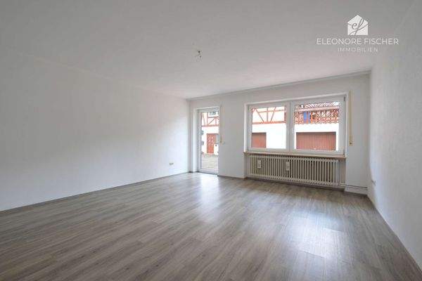 Wohnzimmer mit Terrasse