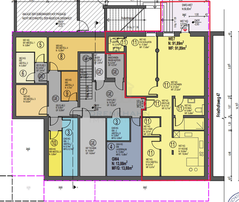 Grundriss WE7-KG/Souterrain