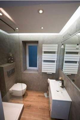 modernisiertes Gästebad