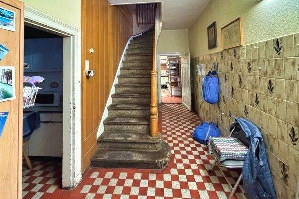 Treppenaufgang ins OG