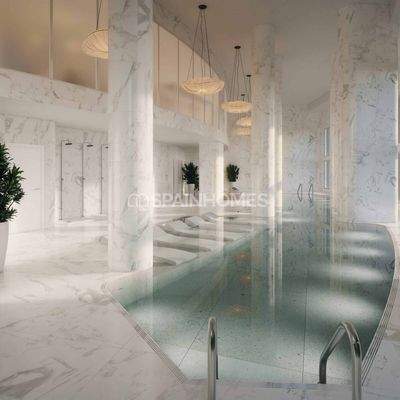 Beachfront Flats in a Complex with Rich Amenities in Malaga