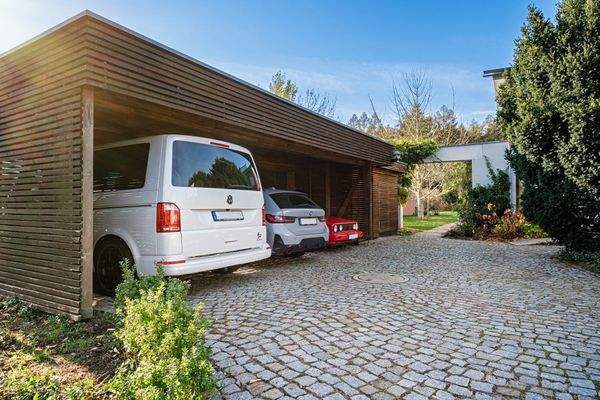 Carportanlage mit Photovoltaik