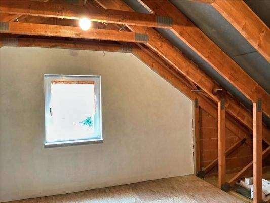Dachgeschoss mit Ausbaureserve
