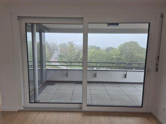 Schiebetür zum Balkon