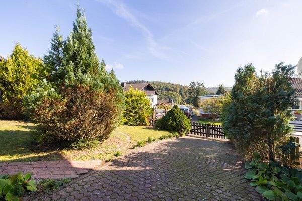 Ausblick vom Grundstück