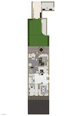 Erdgeschoss und Außenbereich