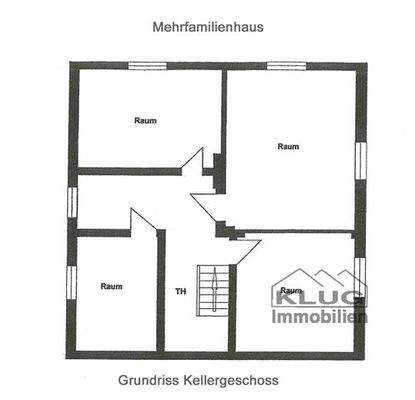 Grundriss MFH Kellergeschoss