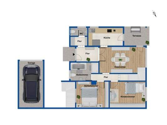 Grundriss Erdgeschoss