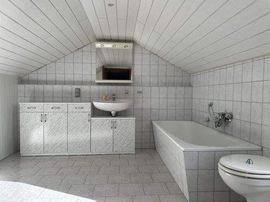 Badezimmer Dachgeschoss