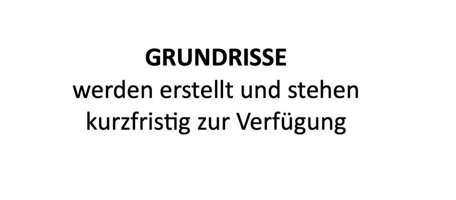 Grundrisse werden erstellt