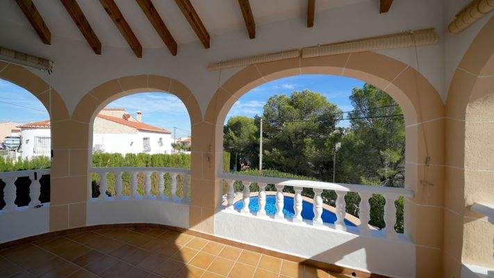 Überdachte Terrasse