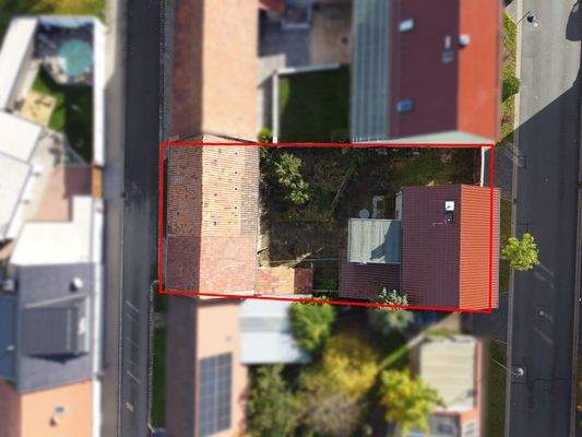 Grundstück Vogelperspektive