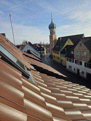 Sicht vom Dachfenster