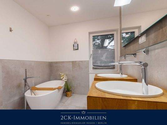 freistehende Badewanne