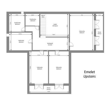 HÚvÝz Mˇricz Zsigmond u 82 alaprajz - emelet.jpg