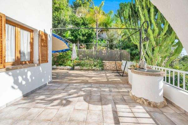 Terrace in villa in Costa d_en Blanes