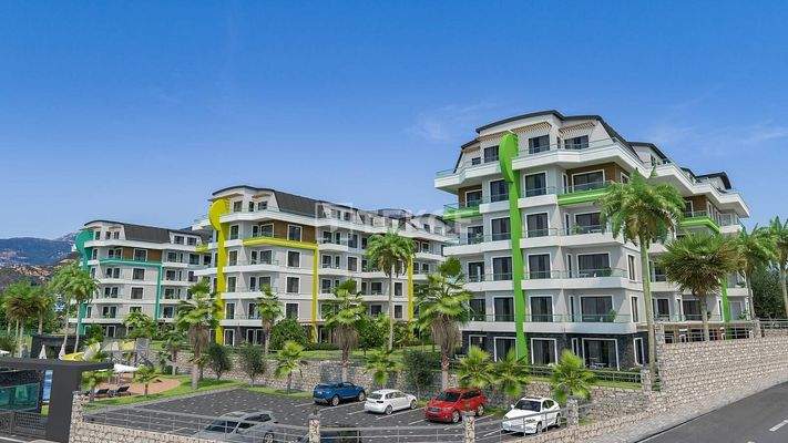 Stylish Flats in a Complex with Two Pools in Alanya Oba