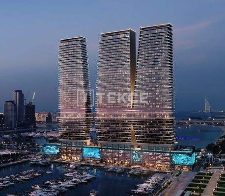 Waterfront Apartments in Dubai Harbour with Sea Views