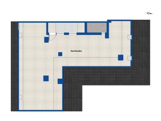 Grundriss Dachgeschoss