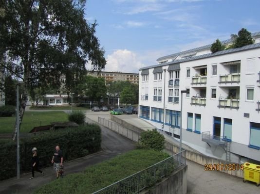 Hinterhof des Wohn-und Geschäftshauses
