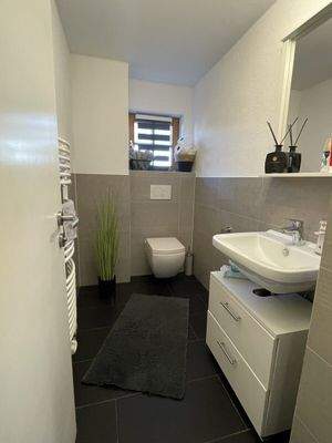 Gäste-WC im Erdgeschoss