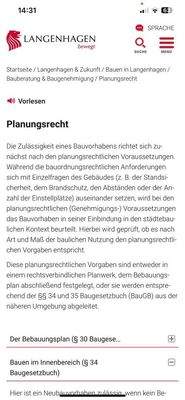 Bauleitlinie 2 Langenhagen